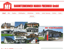 Tablet Screenshot of bauunternehmen-marco-friedrich.de